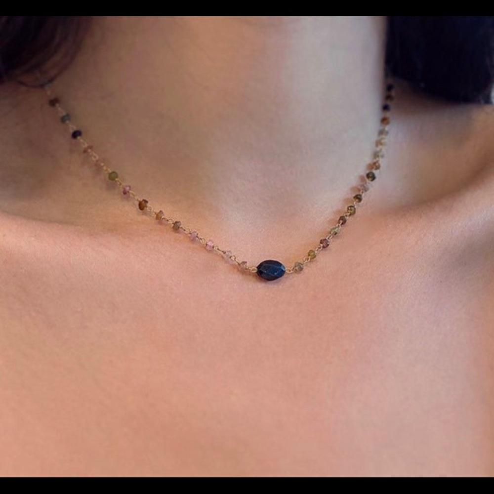 Tourmaline necklace